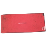 Hal Sutton's Personal Red 'Hal Sutton' Red Caddy Towel