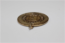Champion Hal Sutton's 1985 Southwest Classic PGA Tour 10k Winner's Gold Medal