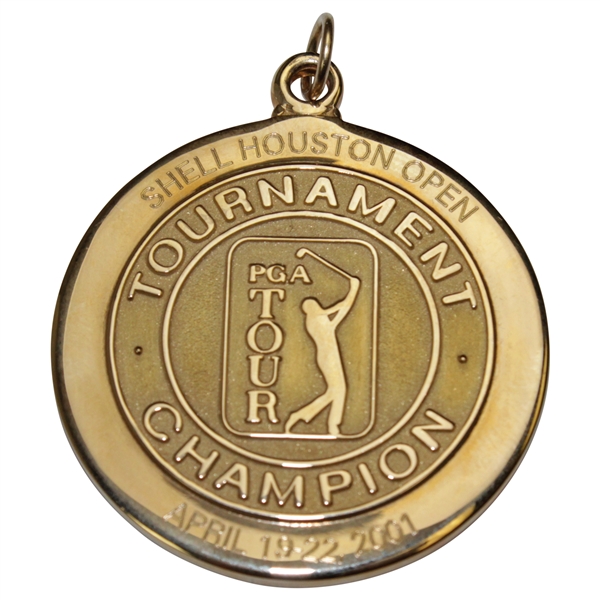 Champion Hal Suttons 2001 Shell Houston Open PGA Tour 10k Winners Gold Medal