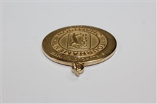 Champion Hal Sutton's 2001 Shell Houston Open PGA Tour 10k Winner's Gold Medal