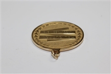 Champion Hal Sutton's 2001 Shell Houston Open PGA Tour 10k Winner's Gold Medal