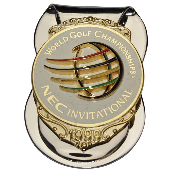 Hal Suttons 1999 World Golf Championship NEC Invitational Contestant Money Clip