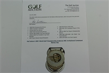 Hal Sutton's 2001 World Golf Championship Anderson NEC Invitational Contestant Money Clip