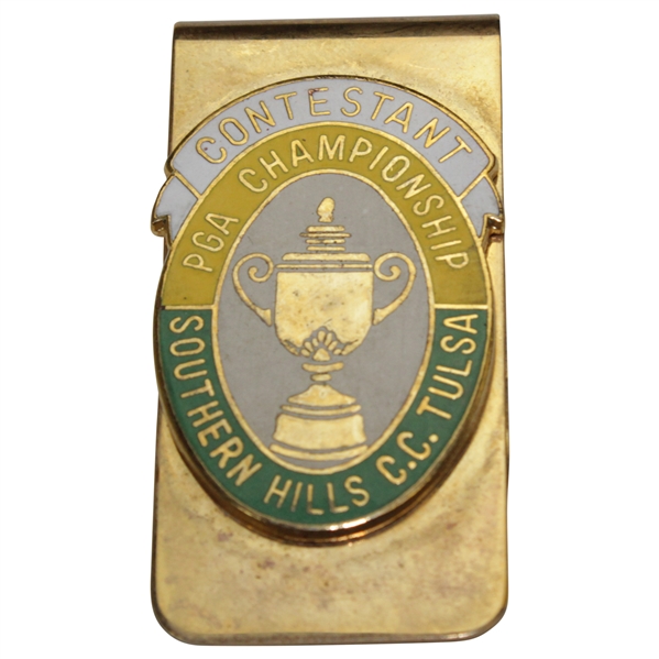 Hal Suttons 1982 PGA Championship at Southern Hills Contestant Clip/Badge
