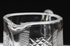 Ray Floyd's PGA of America Logo Cut Glass Pitcher