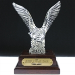 Ray Floyds 1996 Lexus Challenge Hosted by Ray Floyd Glass Eagle on Plinth Display