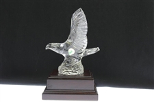 Ray Floyd's 1996 Lexus Challenge Hosted by Ray Floyd Glass Eagle on Plinth Display