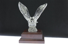 Ray Floyd's 1996 Lexus Challenge Hosted by Ray Floyd Glass Eagle on Plinth Display