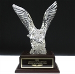 Ray Floyds 1998 Lexus Challenge Hosted by Ray Floyd Glass Eagle on Plinth Display