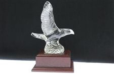 Ray Floyd's 1998 Lexus Challenge Hosted by Ray Floyd Glass Eagle on Plinth Display