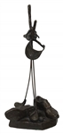 Ray Floyds Personal Golf Equipment Statue with Shoes, Clubs, Balls, Glove, & Lexus Visor