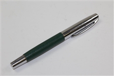Masters Tournament Logo Green/Black/Silver Ballpoint Pen - Used