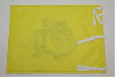 Gary Player Signed 2007 Masters Embroidered Flag with Years Won & '50th Masters' JSA ALOA