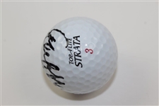 Duffy Waldorf Signed Top Flite Strata Golf Ball JSA ALOA