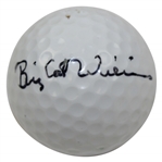 Big Cat Williams Signed Spalding 2 Dr Pepper Logo Golf Ball JSA ALOA