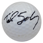 Ted Schulz Signed Titleist 3 Golf Ball JSA ALOA