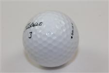 Ted Schulz Signed Titleist 3 Golf Ball JSA ALOA