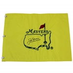 Jack Nicklaus Signed Undated Masters Embroidered Flag with Years Won Notation JSA ALOA