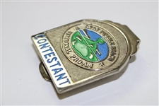 Vinny Giles' AT&T Pebble Beach National Pro-Am Silver Colored Contestant Badge/Clip