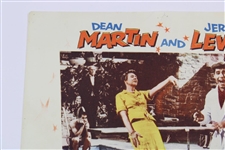 1953 'The Caddy' Movie 11x14 Lobby Card #3 - Actress Falling Into Pool