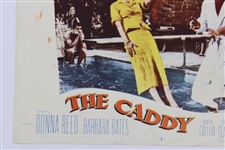 1953 'The Caddy' Movie 11x14 Lobby Card #3 - Actress Falling Into Pool