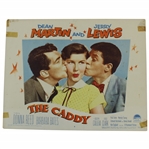 1953 The Caddy Movie 11x14 Lobby Card #4 - Dean & Jerry with Kissing Actress