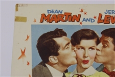 1953 'The Caddy' Movie 11x14 Lobby Card #4 - Dean & Jerry with Kissing Actress