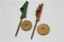 1960's The Chad Valley 'Golf Game' with Flagsticks, Balls, Club, & Holes in Original Box