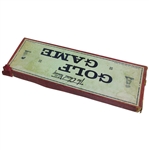 1960's The Chad Valley 'Golf Game' with Flagsticks, Balls, Club, & Holes in Original Box