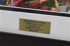 Adam Scott, Annika, & Couples Signed 2004 Skins Game Cover - Framed JSA ALOA