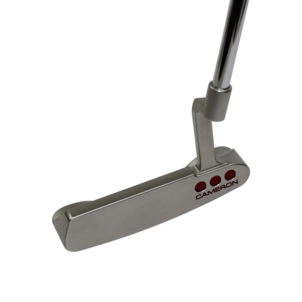 Scotty Cameron Titleist Studio Select Newport Putter with Cameron Signed Head Cover JSA ALOA