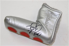 Scotty Cameron Titleist Studio Select Fastback No. 1 Putter with Rickie Fowler Signed Head Cover JSA ALOA