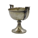 1938 P.D.S.A. Golf Challenge Cup Sterling Silver Trophy Won By Fred K J. Ballard
