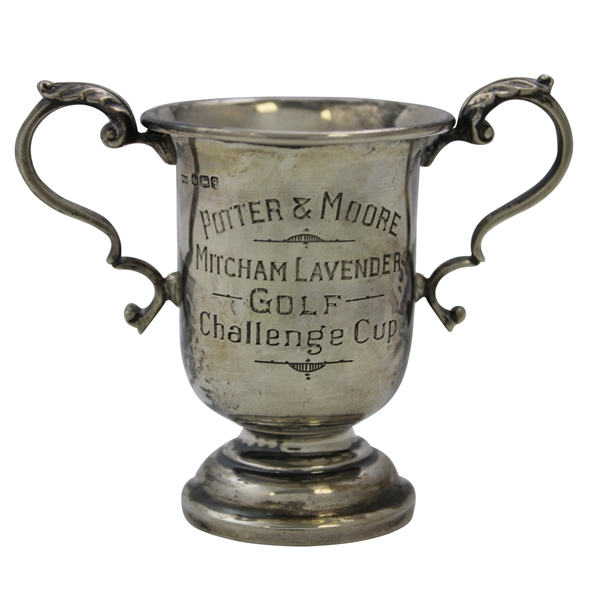Potter & More Mitcham Lavender Sterling Silver Golf Challenge Cup Trophy - Undated