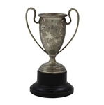 1931 Gremaschi Cup Sterling Silver Trophy Xmas Cup on Plinth