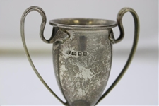 1931 Gremaschi Cup Sterling Silver Trophy Xmas Cup on Plinth