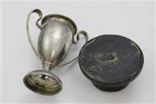 1931 Gremaschi Cup Sterling Silver Trophy Xmas Cup on Plinth