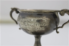 1934 Morton Hall Tennis Singles Sterling Silver Trophy Cup Won By Elizabeth Jackson