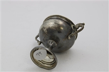 1934 Morton Hall Tennis Singles Sterling Silver Trophy Cup Won By Elizabeth Jackson