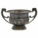 1935 Cambusdoon Crombie Golf Club Sterling Silver Trophy Cup Won by W.D. Land
