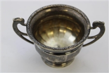 1935 Cambusdoon Crombie Golf Club Sterling Silver Trophy Cup Won by W.D. Land