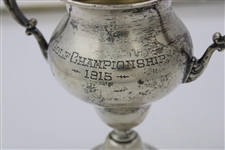 1915 Golf Championship Sterling Silver Trophy - No Marked Course or Winner
