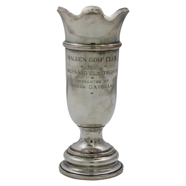 1957 Malden Golf Club Bernard Ely Trophy Cup Presented by John Daybell
