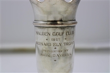 1957 Malden Golf Club Bernard Ely Trophy Cup Presented by John Daybell
