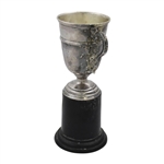 Undated AV Cabo Izarra Trophy Cup On Stand