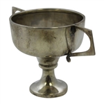 Undated Unmarked Sterling Silver Trophy Cup