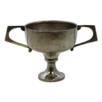 Undated Unmarked Sterling Silver Trophy Cup