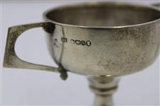 Undated Unmarked Sterling Silver Trophy Cup