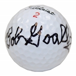 Bob Goalby Signed Titleist 2 Logo Golf Ball JSA ALOA