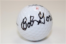 Bob Goalby Signed Titleist 2 Logo Golf Ball JSA ALOA